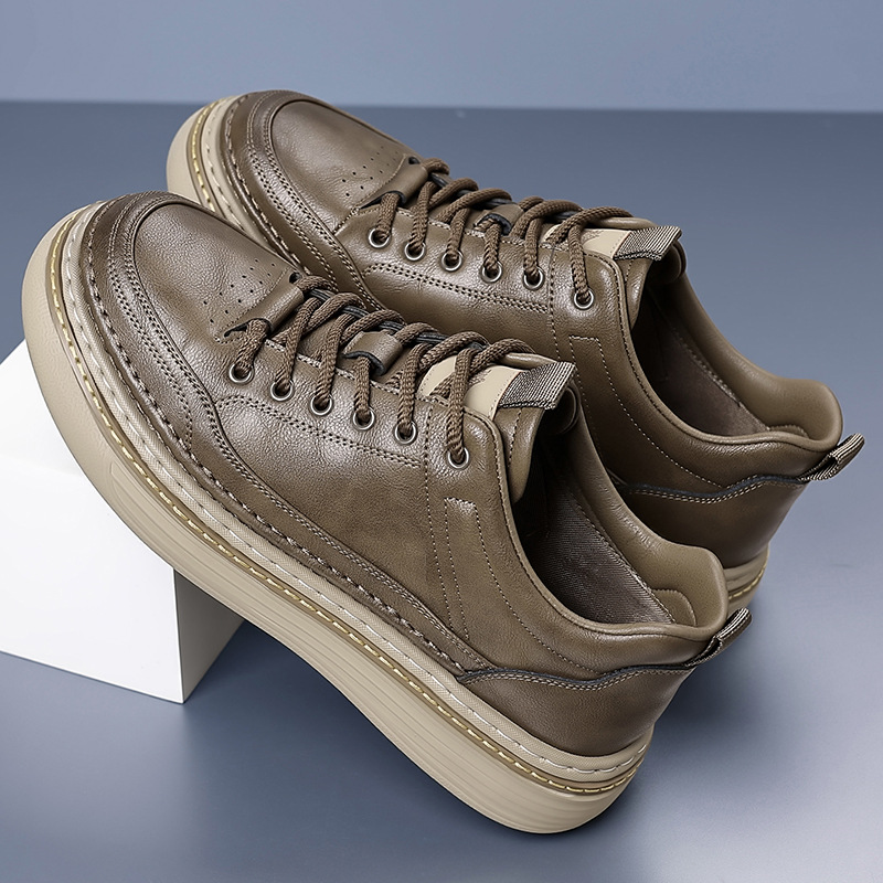 Men's Stylish Sporty Casual Leather Shoes